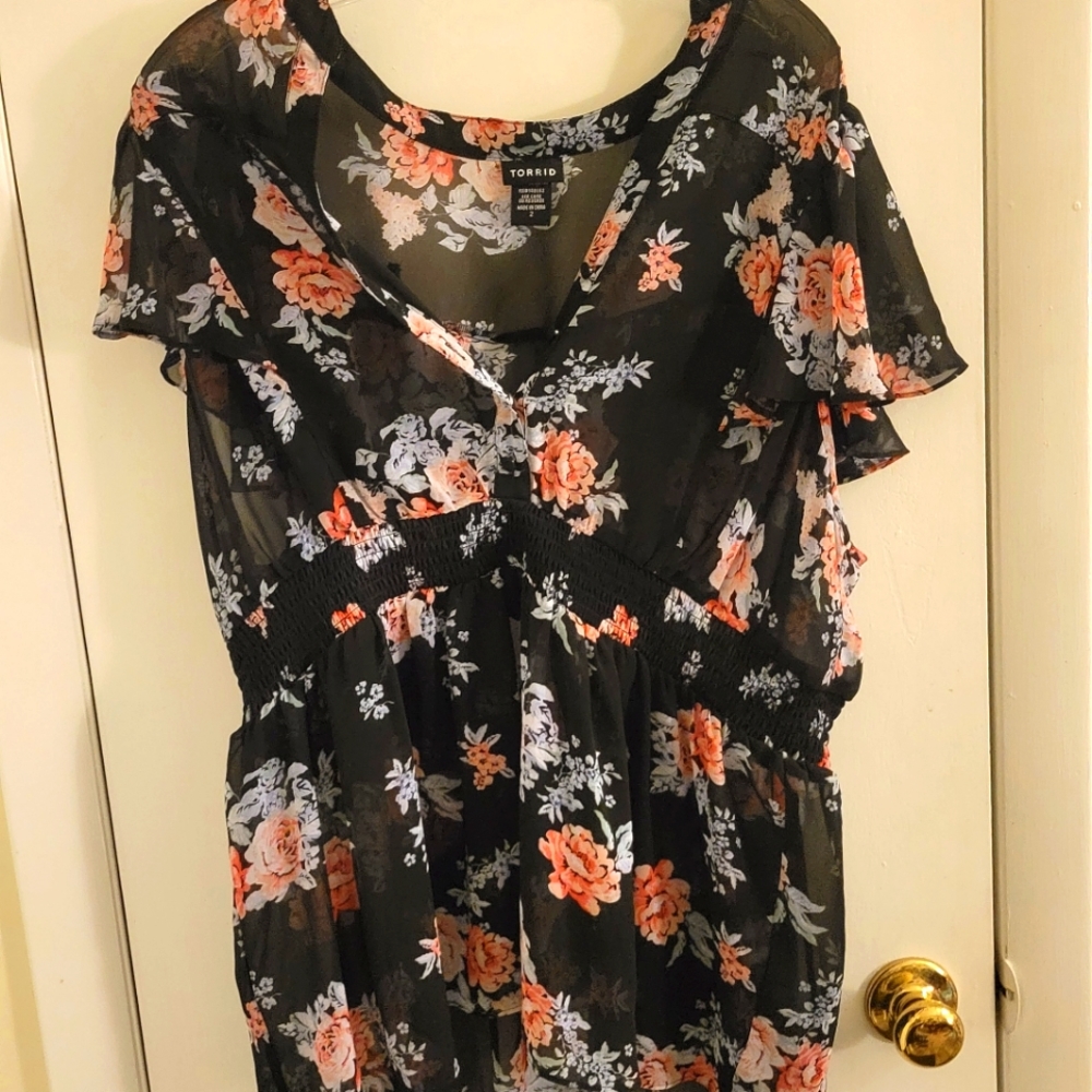 Size 2 Torrid Top.